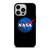 NASA LOGO BLACK iPhone 14 Pro Case Cover
