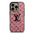 LOUIS VUITTON LV LOGO PINK SPARKLE iPhone 16 Pro Case Cover LOUIS VUITTON LV LOGO PINK SPARKLE iPhone 16 Pro Case Cover