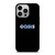 OASIS BAND ROCK LOGO CHROME iPhone 14 Pro Case Cover