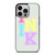 PINK NATION VICTORIA'S SECRET LOGO PRETTY IN ICON iPhone 14 Pro Case Cover