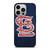 ST. LOUIS CARDINALS BASEBALL WOODEN LOGO iPhone 14 Pro Case Cover