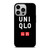UNIQLO LOGO BLACK 2 iPhone 14 Pro Case Cover