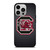 UNIVERSITY FOOTBALL SOUTH CAROLINA GAMECOCKS LOGO iPhone 14 Pro Case Cover