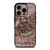 MICHAEL KORS BROWN LEATHER iPhone 16 Pro Case Cover