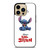 DISNEY LILO AND STITCH WHITE iPhone 14 Pro Max Case Cover