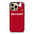 MANCHESTER UNITED FC CLASSIC JERSEY SHARP iPhone 14 Pro Max Case Cover