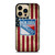 NEW YORK RANGERS NHL AMERICAN FLAG iPhone 14 Pro Max Case Cover