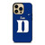 NIKE DUKE BLUE DEVILS iPhone 14 Pro Max Case Cover