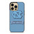 NORTH CAROLINA TAR HEELS LOGO BASKETBALL UNIVERSITY TEAM iPhone 14 Pro Max Case Cover