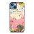 KATE SPADE NEW YORK LOGO FLORAL FLAMENGOS iPhone 13 Case Cover