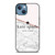 KATE SPADE NEW YORK LOGO MARBLE ICON iPhone 13 Case Cover