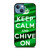 KEEP CALM AND CHIVE ON iPhone 13 Case Cover