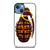 LOUIS VUITTON LV LOGO GOLDEN GRENADE iPhone 13 Case Cover