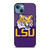 LSU TIGERS FOOTBALL LOGO iPhone 13 Case Cover