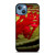 MANCHESTER UNITED EMBOIDERED LOGO iPhone 13 Case Cover