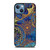 MANDELA BLUE GOLD PATTREN iPhone 13 Case Cover