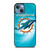 MIAMI DOLPHINS NFL iPhone 13 Case Cover