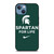 MICHIGAN STATE SPARTAN FOR LIFE iPhone 13 Case Cover