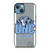 NORTH CAROLINA TAR HEELS LOGO BASKETBALL UNIVERSITY MASCOT iPhone 13 Case Cover