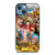 ONE PIECCE LUFFY AND FRIENDS iPhone 13 Case Cover
