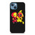 PIKACHU POKEMON AND DEADPOOL iPhone 13 Case Cover