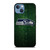 SEATTLE SEAHAWKS LOGO GREEN iPhone 13 Case Cover