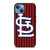 ST. LOUIS CARDINALS BASEBALL ICON iPhone 13 Case Cover