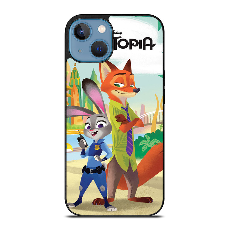ZOOTOPIA JUDY AND NICK Disney iPhone 13 Case Cover