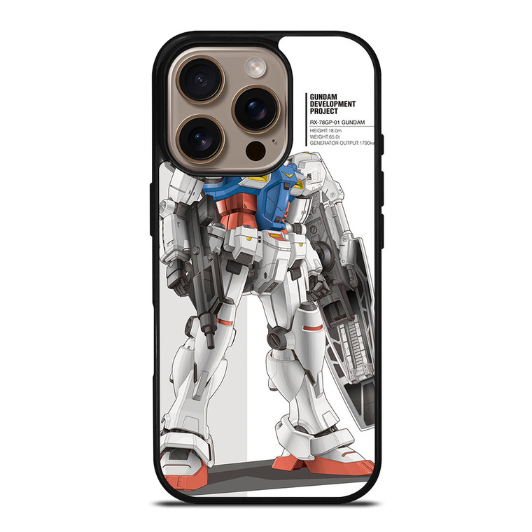 RX-78GP-01 GUNDAM iPhone 16 Pro Case Cover