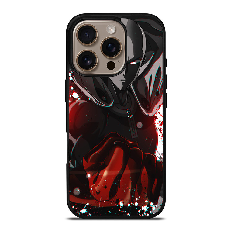 SAITAMA ONE PUNCH MAN ANIME iPhone 16 Pro Case Cover