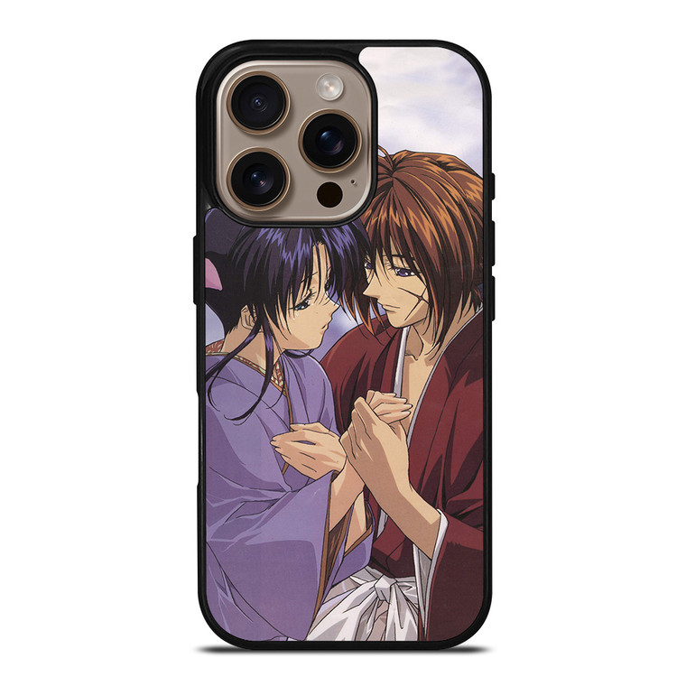 SAMURAI X RUROUNI KENSHIN AND KAORU iPhone 16 Pro Case Cover