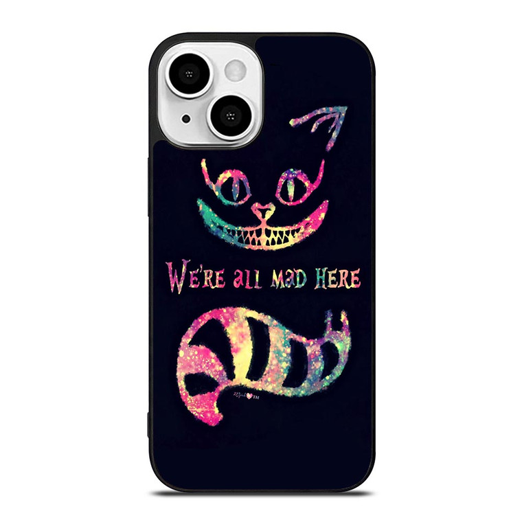 CHESHIRE CAT ALICE IN WONDERLAND iPhone 13 Mini Case Cover