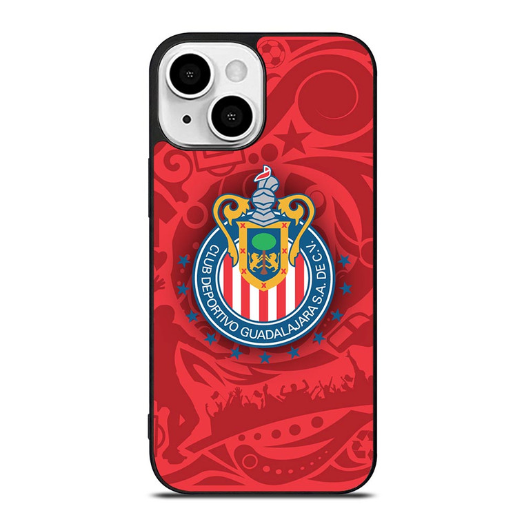 CLUB GUADALAJARA CHIVAS LOGO iPhone 13 Mini Case Cover