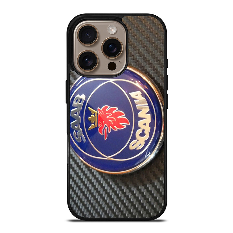 SCANIA TRUCK SAAB EMBLEM iPhone 16 Pro Case Cover