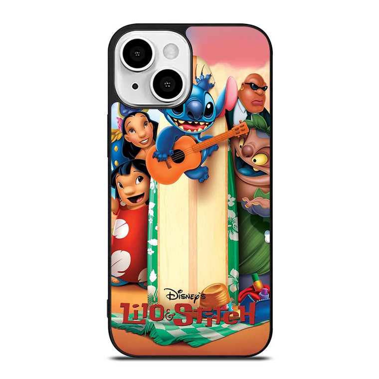 DISNEY LILO & STITCH CARTOON iPhone 13 Mini Case Cover