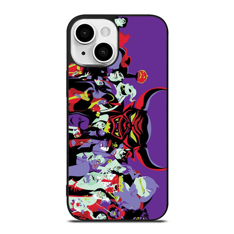 DISNEY VILLAINS CARTOON iPhone 13 Mini Case Cover
