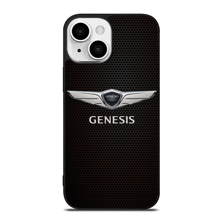GENESIS CAR LOGO METAL PLATE iPhone 13 Mini Case Cover