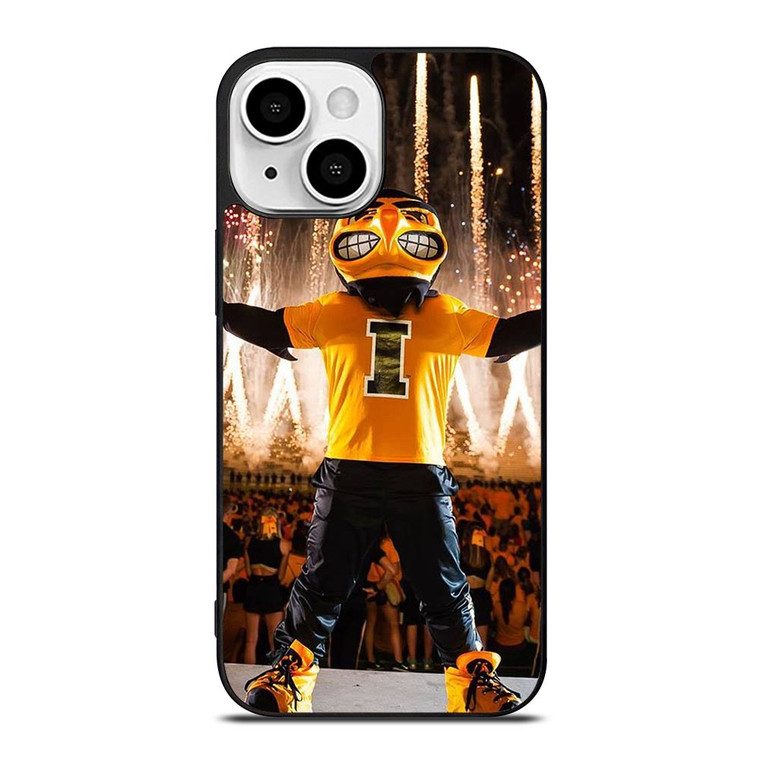IOWA HAWKEYES MASCOT iPhone 13 Mini Case Cover