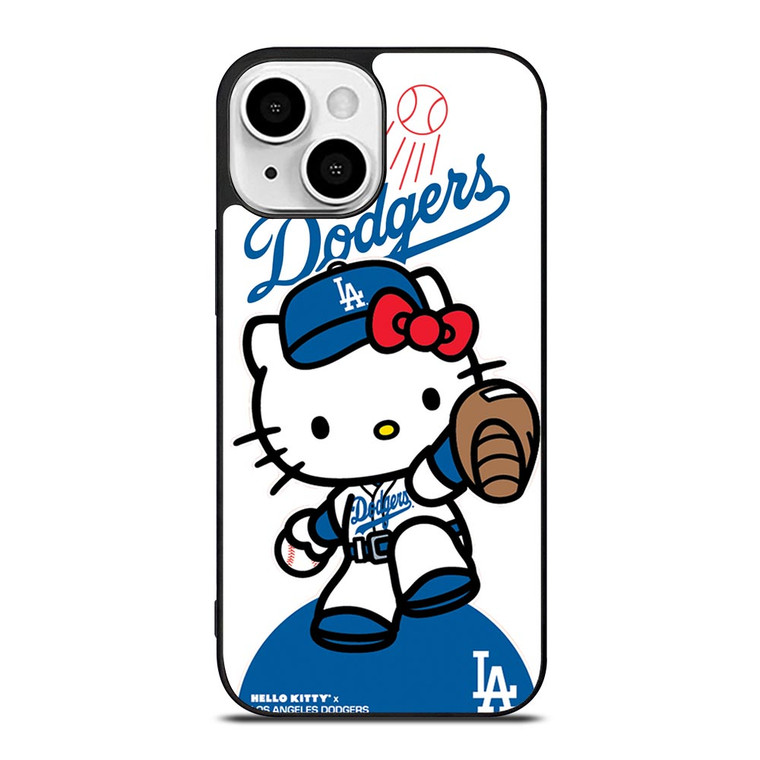 LA DODGERS HELLO KITTY iPhone 13 Mini Case Cover