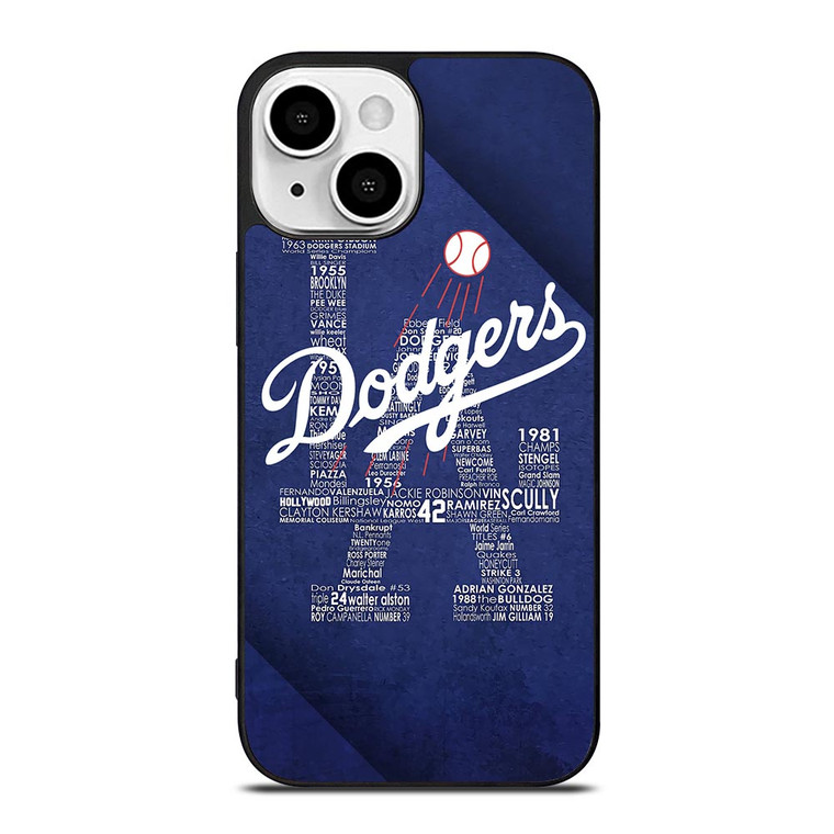 LA LOS ANGELES DODGERS iPhone 13 Mini Case Cover