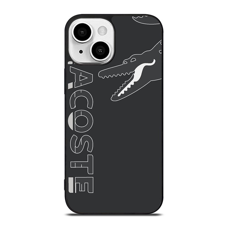 LACOSTE CROC LOGO GRAY ICON iPhone 13 Mini Case Cover