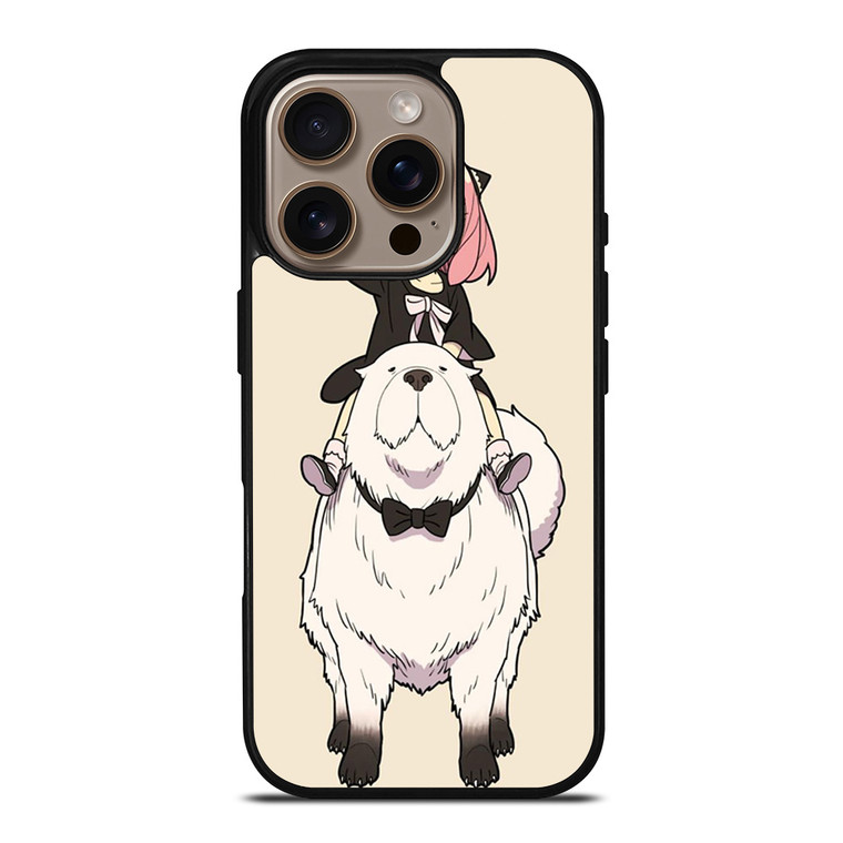 SPY X FAMILY ANYA AND BOND FORGER MANGA ANIME iPhone 16 Pro Case Cover