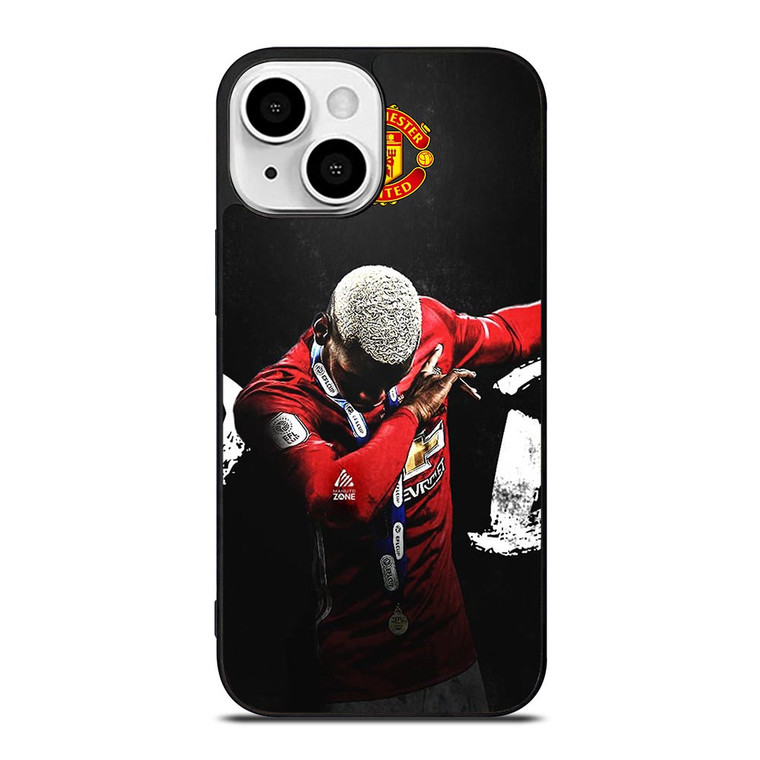 MANCHESTER UNITED PAUL POGBA DAB iPhone 13 Mini Case Cover