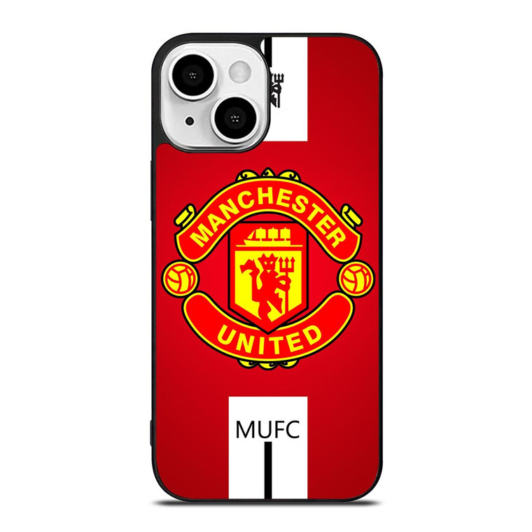 MANCHESTER UNITED RED DEVILS iPhone 13 Mini Case Cover