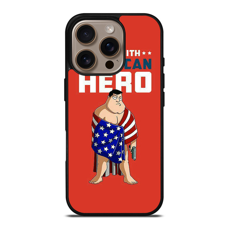 STAN SMITH HERO AMERICAN DAD CARTOON SERIES iPhone 16 Pro Case Cover