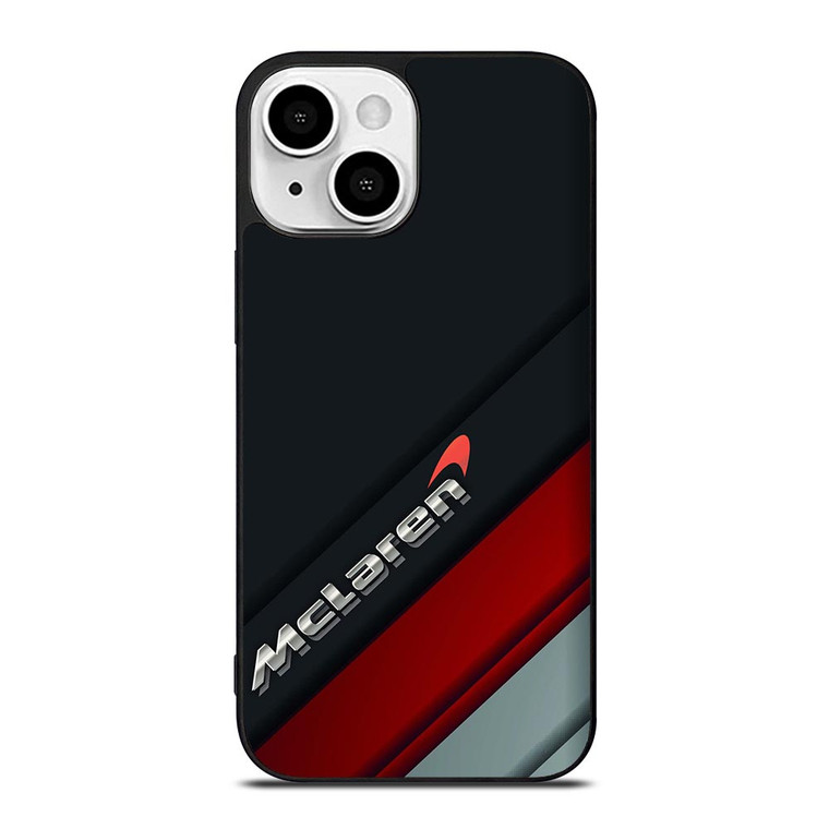 MERCEDES MCLEREN LOGO STRIPE iPhone 13 Mini Case Cover