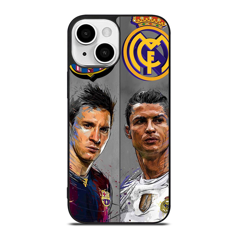 MESSI RONALDO iPhone 13 Mini Case Cover