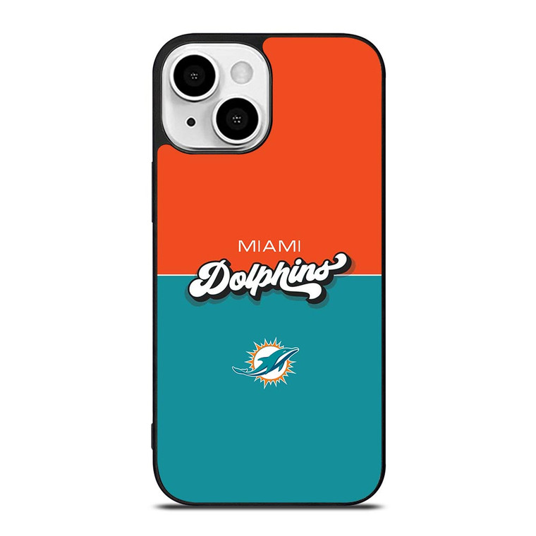 MIAMI DOPHINS NEW LOGO iPhone 13 Mini Case Cover