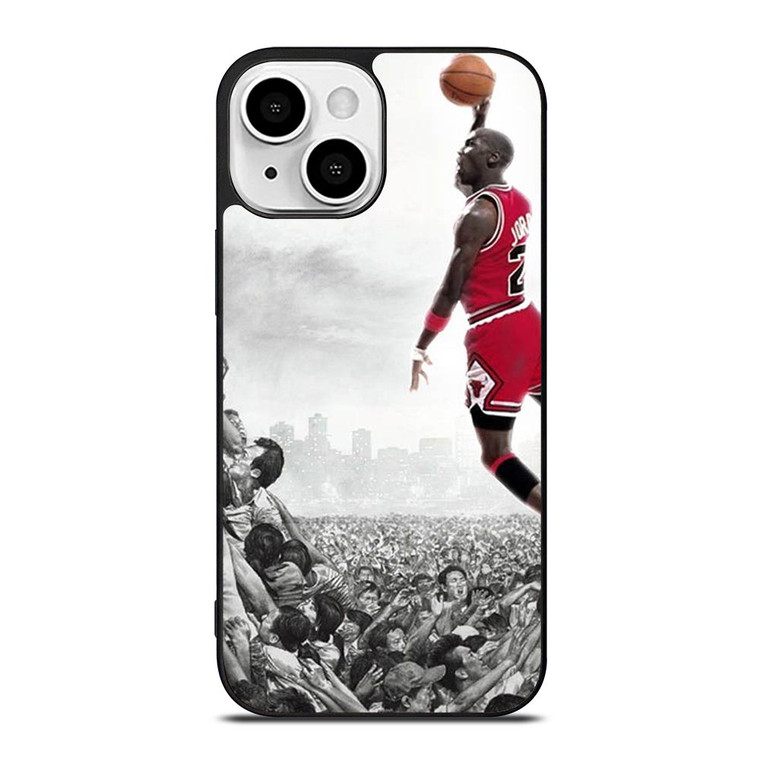 MICHAEL JORDAN AIR DUNK WALL iPhone 13 Mini Case Cover