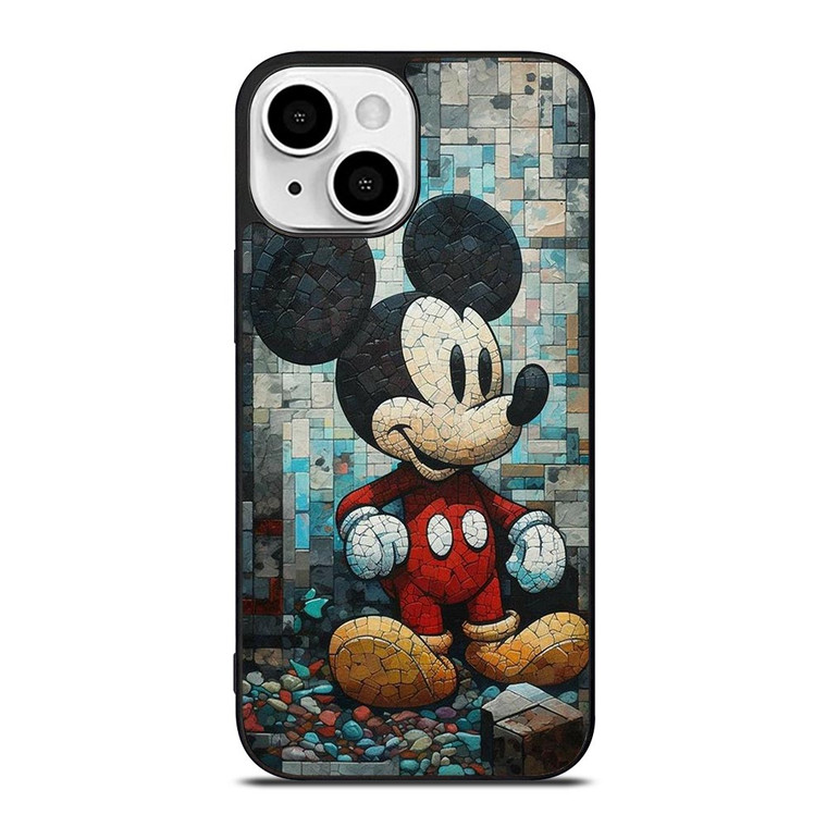MICKEY MOUSE DISNEY MOZAIC iPhone 13 Mini Case Cover